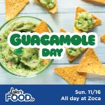 Guacamole Day on November 16, 2025
